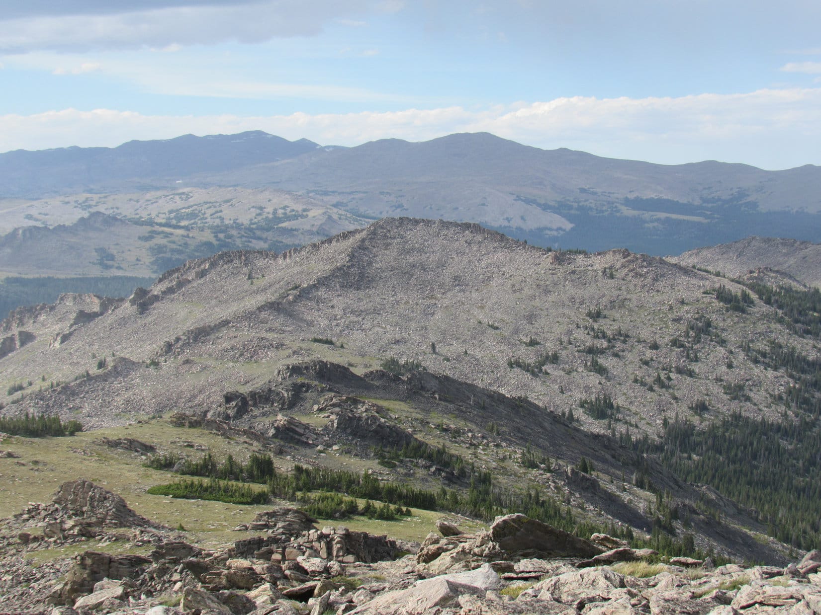 Hazelton Pyramid, Bighorn Mountains, Wyoming (7-18-16) – The (Mostly ...